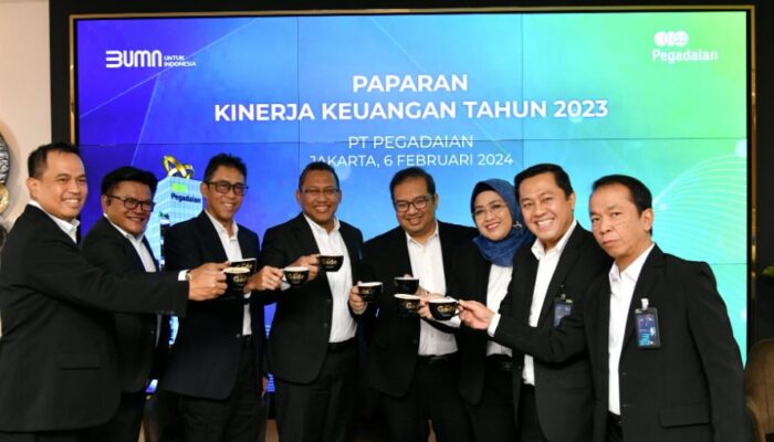 Pegadaian Raih Kinerja Positif di 2023, Laba Bersih Naik 32,7 Persen