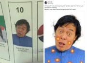 Pelawak Komeng Pimpin Real Count KPU dengan Strategi Foto Nyeleneh