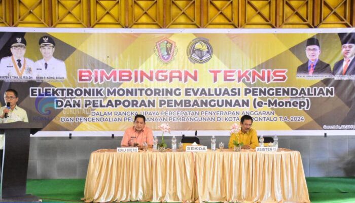 Penggunaan e-Monep Dapat Mengakselerasi Penyerapan Anggaran, Ungkap Sekda Kota Gorontalo