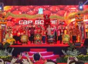 Perayaan Imlek Malam Cap Go Meh 2024, Suasana Meriah di Balai Kota Surabaya