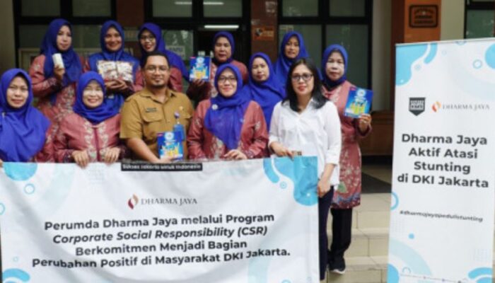 Perumda Dharma Jaya Salurkan Bantuan Gizi untuk Anak-anak Stunting di Jakarta Timur