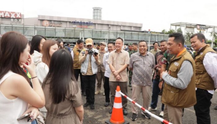 Pj Bupati Tangerang dan Forkopimda Monitor Pemilu di Kabupaten Tangerang