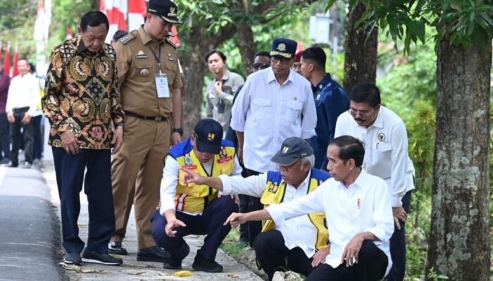 Presiden Joko Widodo Resmikan 27 Ruas Jalan Inpres di Sulawesi Selatan