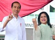 Presiden Jokowi dan Ibu Iriana Melaksanakan Hak Pilih di TPS 10 Gambir Jakarta di Pesta Demokrasi 2024