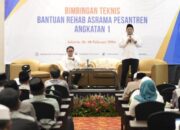 Rehabilitasi Asrama Pesantren, Kemenag Salurkan Bantuan Rp5,85 Miliar