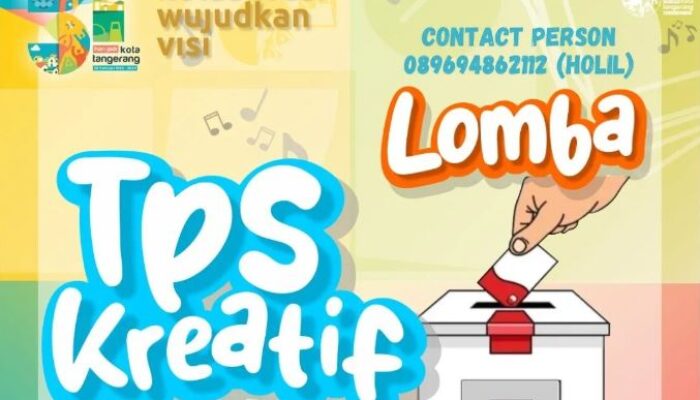 Seru Abis! Lomba TPS Kreatif Bikin Meriah Pemilu 2024 dan HUT Kota Tangerang ke-31