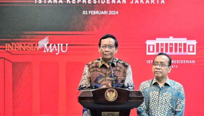 Surat Pengunduran Diri Menko Polhukam Mahfud Md Ke Presiden Jokowi Berisi 3 Paragraf