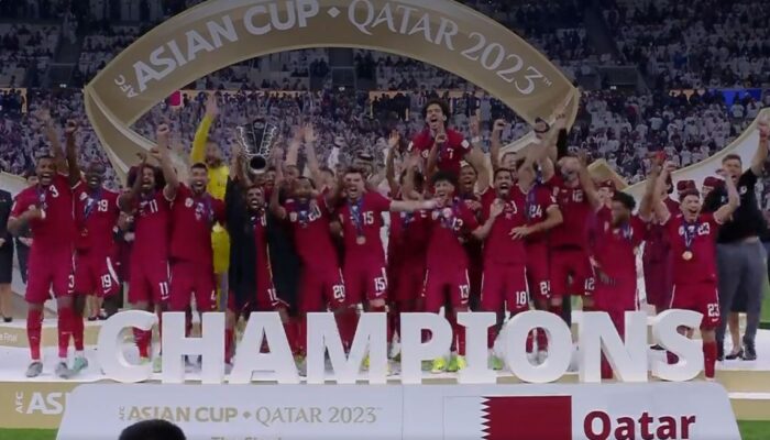 Yordania vs Qatar, Hat-Trick Penalti Akram Afif Antar Qatar Juara Piala Asia AFC 2024