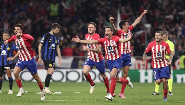 Atletico Madrid Melaju ke Perempat Final Liga Champions