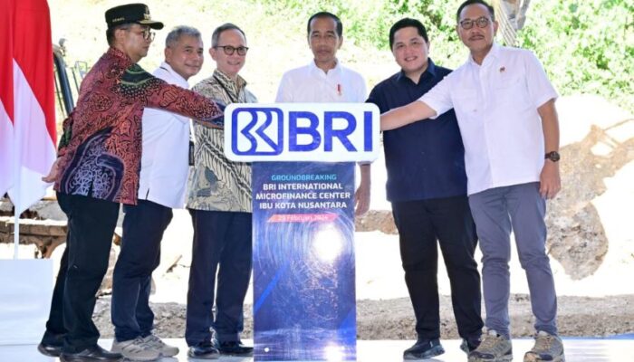 Groundbreaking BRI Internasional Microfinance Center, Presiden Jokowi Apresiasi BRI dalam Pengembangan UMKM di Indonesia