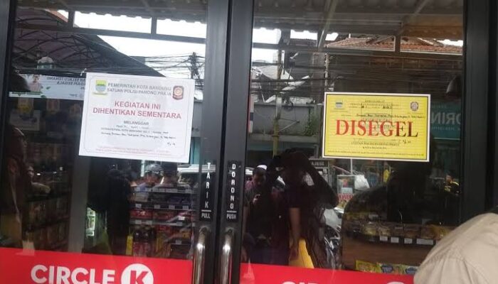 Video: Setelah Diprotes Aa Gym, Circle K Kota Bandung Disegel Satpol PP