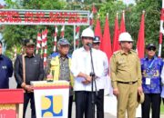 Peresmian 24 Ruas Jalan di Kalimantan Barat Senilai 648 miliar oleh Presiden Joko Widodo