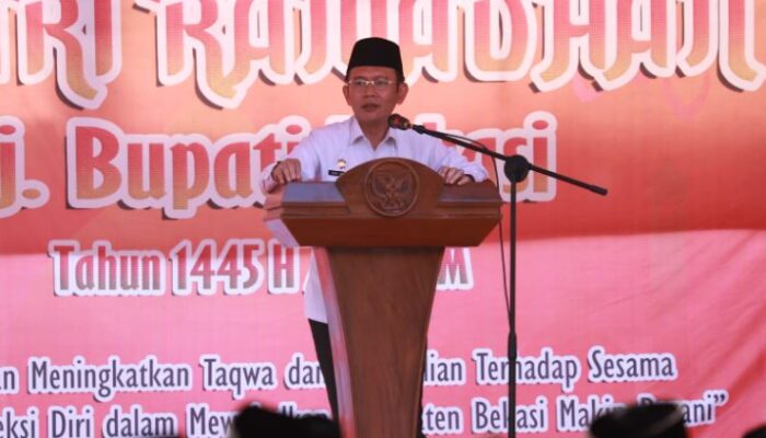 Pesan Pj Bupati Bekasi Dani Ramdan di Safari Ramadan