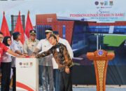 Pj Bupati Tangerang dan Menhub RI Groundbreaking Pembangunan Stasiun Baru Jatake