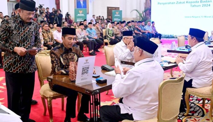 Presiden Jokowi Minta Baznas Salurkan Dana Zakat Tepat Sasaran