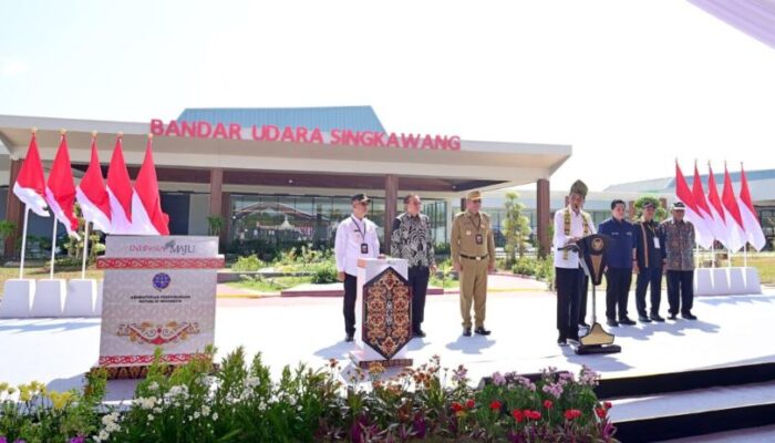 Presiden Jokowi Resmikan Bandara Singkawang: Harapan Baru untuk Mobilitas dan Pertumbuhan Ekonomi