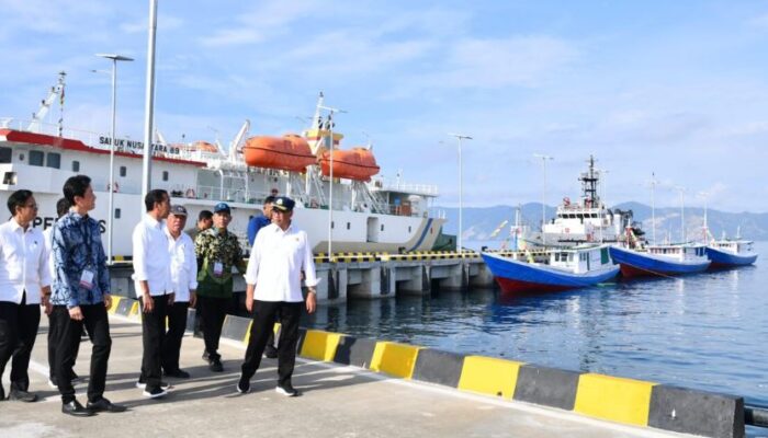 Presiden Jokowi Resmikan Rehabilitasi Pelabuhan Teluk Palu: Langkah Pemulihan Pasca Bencana