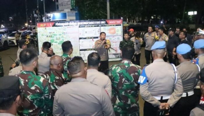 7.783 Polisi Disiapkan Polda Metro untuk Pengamanan Sidang Putusan Sengketa Pemilu 2024 di MK