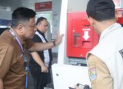 Disperindag Tangerang Melakukan Pengecekan Segel Dispenser BBM di SPBU Citra Raya Utama