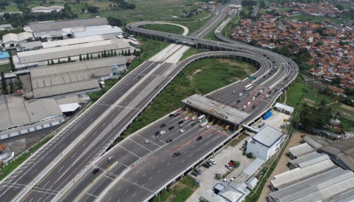 Jumlah Kendaraan H-7 hingga H-1 Menuju Hari Raya Idul Fitri 1445 H di Gerbang Tol Trans Jawa