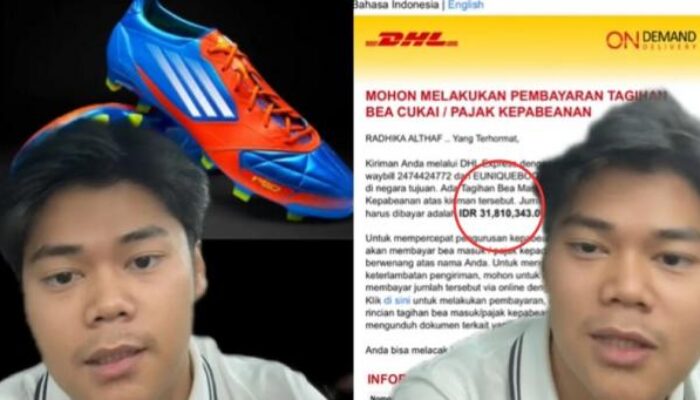 Pengguna TikTok Keluhkan Beli Sepatu Rp10,3 Juta Tapi Haru Bayar Bea Masuk Rp31,8 Juta