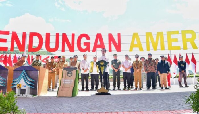 Bendungan Ameroro Diresmikan Jokowi untuk Atasi Krisis Air dan Tingkatkan Pariwisata