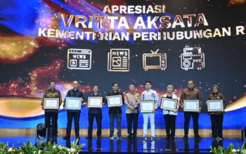 Daftar Lengkap Pemenang Kompetisi Jurnalistik Transportasi Maju dan penghargaan Vritta Aksata 04
