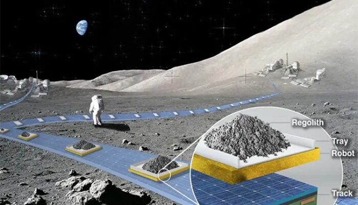 Gokil! NASA Punya Rencana Bangun Stasiun Kereta Api di Bulan