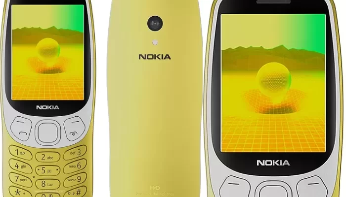 HP Jadul Nokia 3210 Dirilis Ulang dengan Sentuhan Modern