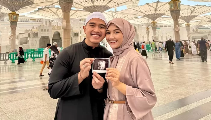 Kaesang Pangarep dan Erina Gudono Umumkan Kehamilan Anak Pertama saat Umrah