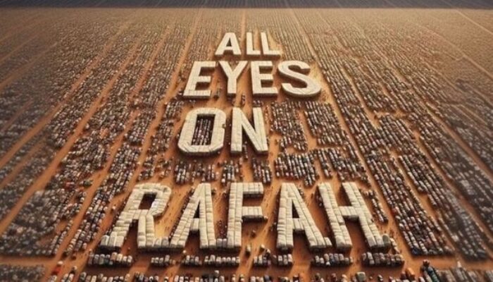 Poster ‘All Eyes on Rafah’ Viral di Medsos, Dukungan untuk Palestina Dibuat dengan AI