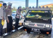 Ramp Check Kendaraan Barang di Gowa untuk Keselamatan Lalu Lintas