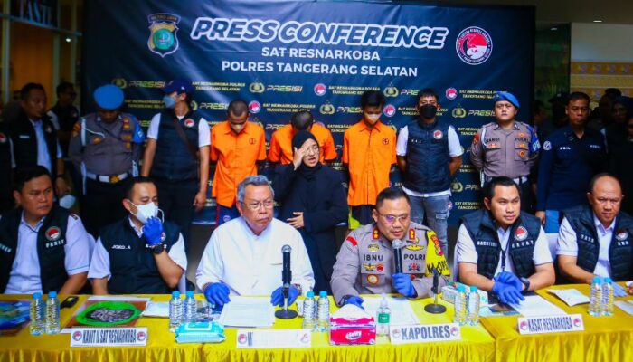 Wali Kota Tangerang Selatan Benyamin Apresiasi Keberhasilan Polres Tangsel Ungkap Kasus Narkoba di Serpong