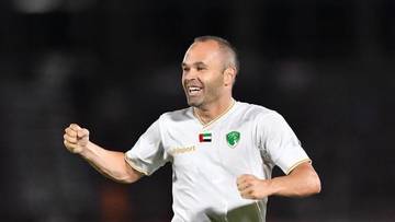 Andres Iniesta Bersama Emirates Club Degradasi dari UAE Pro League