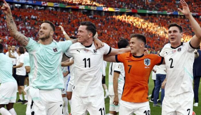 Austria Kalahkan Belanda 3-2, Puncaki Grup D EURO 2024