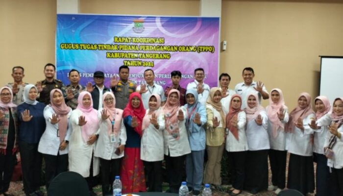 DPPPA Kabupaten Tangerang Gelar Rapat Koordinasi Gugus Tugas Pencegahan TPPO