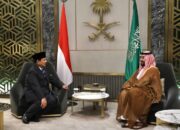 Menteri Pertahanan RI Prabowo Subianto Kunjungi Arab Saudi, Bahas Hubungan Bilateral dan Situasi Palestina