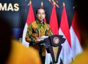 Presiden Jokowi Bahas Indonesia Emas 2045 di HUT Hipmi ke-52