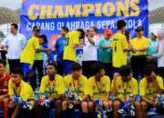 Tim Sepak Bola Kota Tangerang Raih Medali Emas di POPDA XI 2024