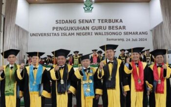 6 Guru Besar Baru Dikukuhkan UIN Walisongo Semarang