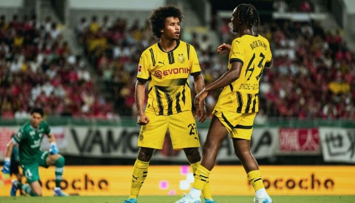 Borussia Dortmund Tutup Tur Asia dengan Kemenangan Dramatis atas Cerezo Osaka