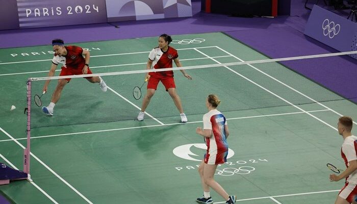 Ganda Campuran Bulu Tangkis Indonesia, Rinov/Pitha, Gagal ke Perempat Final Olimpiade Paris 2024