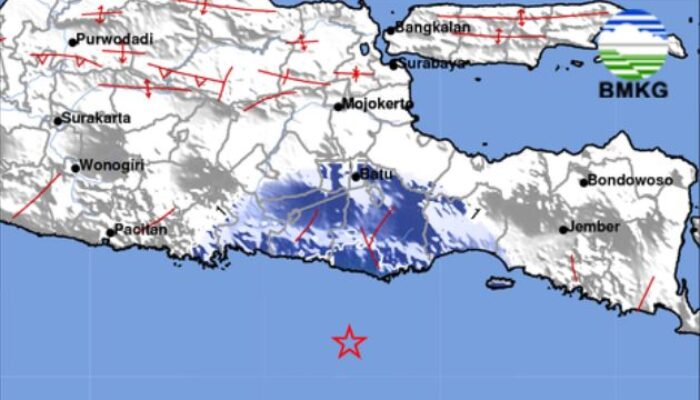 Gempa Hari Ini: Magnitudo 4.5 Guncang Malang dan Sekitarnya