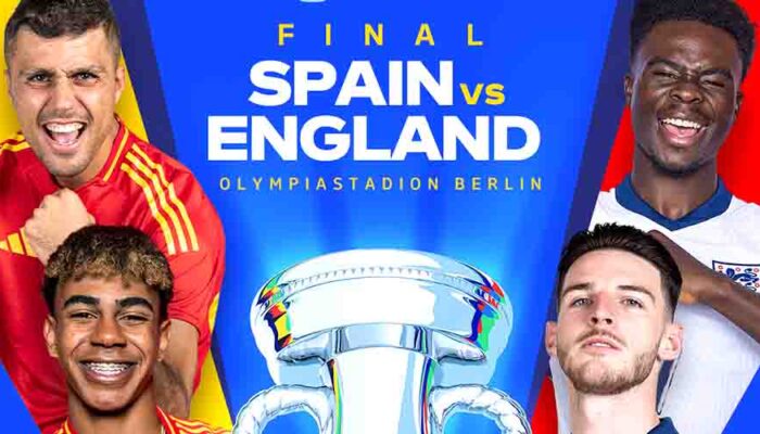 Jadwal Final Piala Eropa 2024, Spanyol Tantang Inggris di Berlin