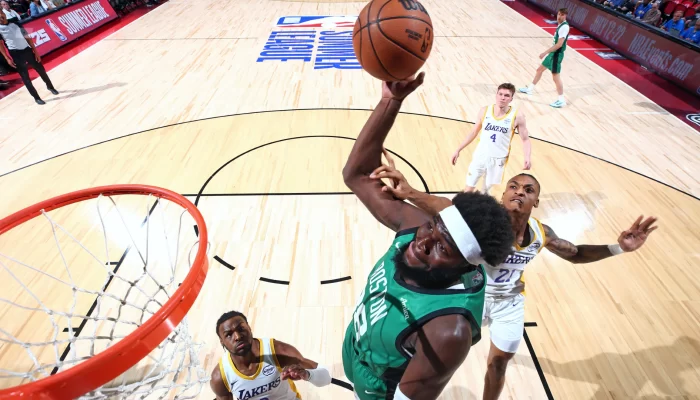 Neemias Queta Bawa Boston Celtics Kalahkan Los Angeles Lakers di Liga Musim Panas NBA 2K25