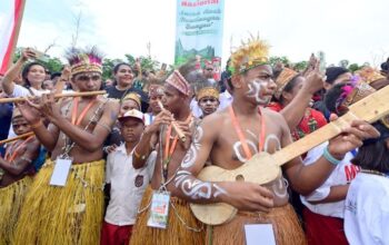 Presiden Jokowi Hadiri HAN 2024 di Papua 12