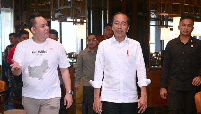 Presiden Jokowi Tinjau Hotel Nusantara di IKN