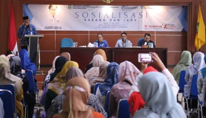 Sosialisasi Warung Kita Tangerang Dorong UMKM Pahami Produk dan Legalitasnya