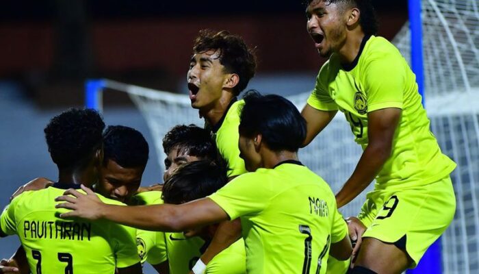 Timnas Malaysia U-19 Kalahkan Singapura 5-0 di Piala AFF U-19 2024