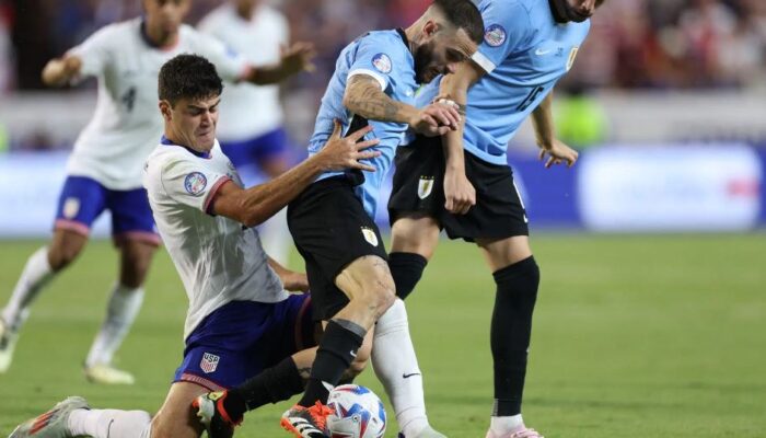 Uruguay Singkirkan Amerika Serikat di Kansas City